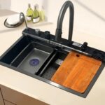 سینک پیانویی هفت کلید هایشن انتخابی عالی برای زیبایی اشپزخانه شما با اکسسوری های کاربردی