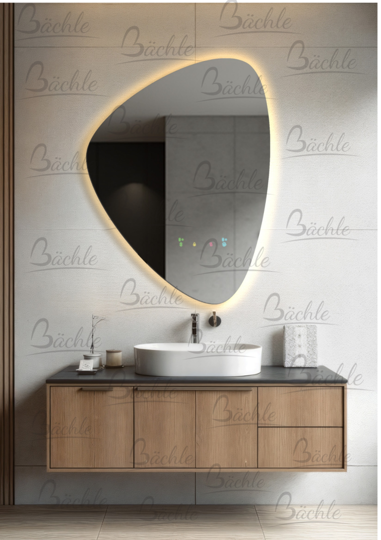 با انتخاب آینه دفرمه روشویی Code : AT01 شما یک محصول زیبا، مدرن و کاملاً کاربردی دریافت میکنید. این آینه جلوهای متفاوت به حمام یا سرویس بهداشتی میبخشد و با امکاناتی مانند ضد بخار بودن، نورپردازی مدرن، بلوتوث و قابلیت سفارشیسازی، فراتر از یک آینه معمولی عمل میکند.