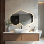 انتخاب یک آینه مناسب برای سرویس بهداشتی و حمام، تأثیری مستقیم بر زیبایی و کارایی فضا دارد. آینه دفرمه روشویی Code : AGS44 با طراحی متفاوت و امکانات پیشرفته، تجربه‌ای لوکس و کاربردی ارائه می‌دهد. فرم دفرمه و سبک اردکانه این مدل باعث می‌شود محیط شما جلوه‌ای خاص و متفاوت پیدا کند.