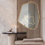 آینه دفرمه روشویی Code : 1301