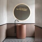 آینه دفرمه روشویی Code : AB33