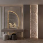 آینه دفرمه روشویی Code : AB44