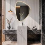 آینه دفرمه روشویی Code : AT011