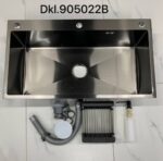 سینک باکسی 50×90 سانت برند دیکالان_دودی