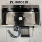 سینک باکسی 50×90 سانت برند دیکالان_دودی